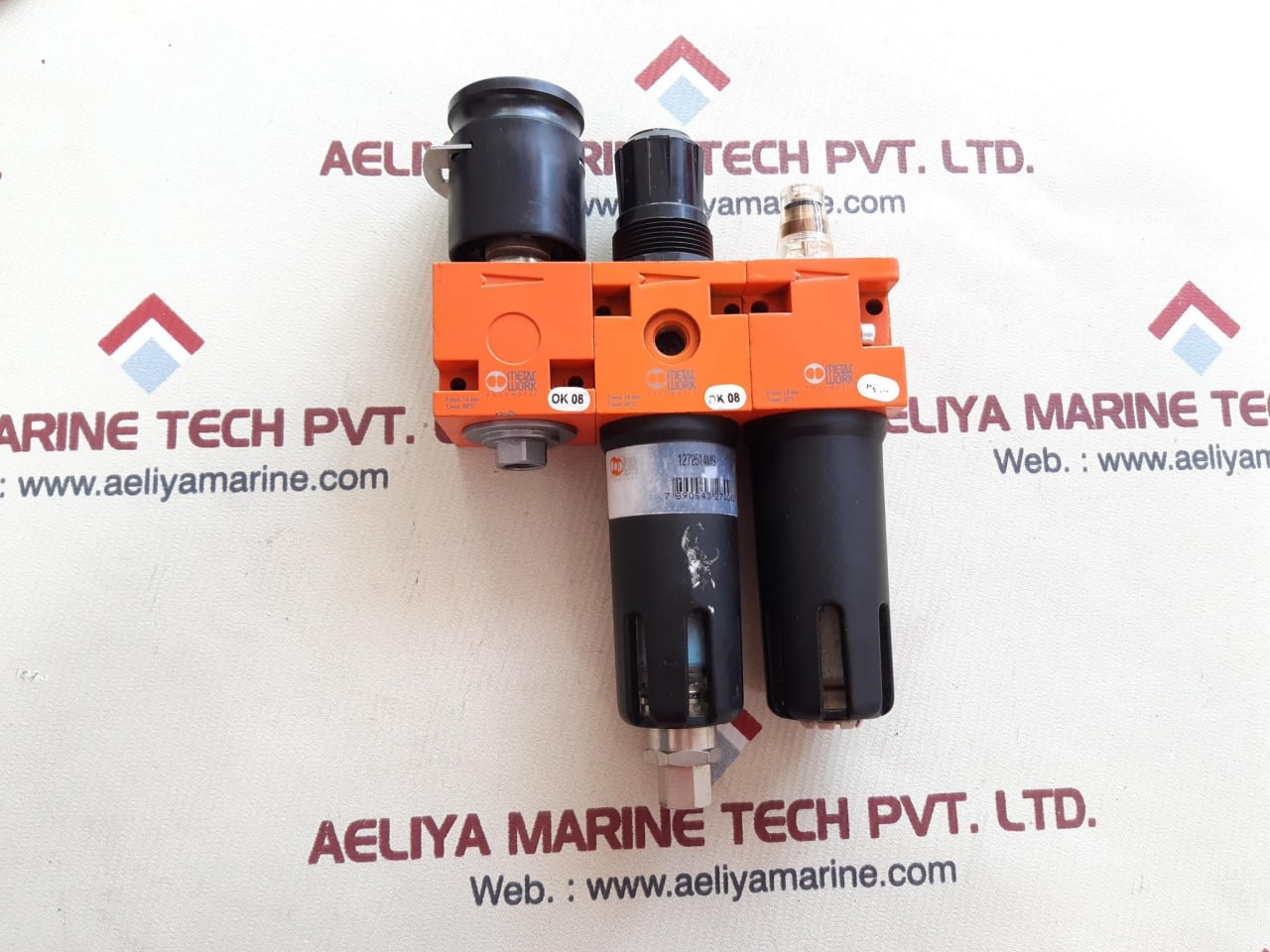 METAL WORK PNEUMATIC 18BAR 50°C SEMI-AUTODRAIN FRL - Image 4