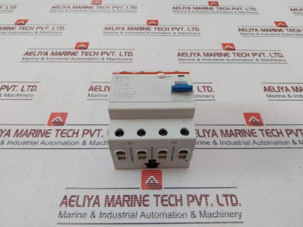 Abb F204 A Residual Current Circuit Breaker 400v
