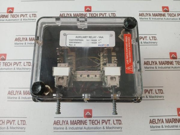 Alstom Vaa21zg0750ba Auxiliary Relay-Vaa 220 V