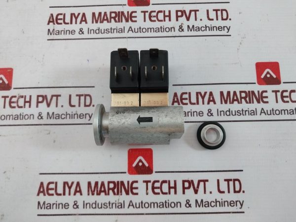 Burkert 0201 A 1,2 Fpm Ms Solenoid Valve 24v