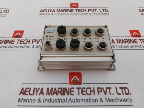 Festo Cp-E16-M12x2 5 Pol Input Module 24v