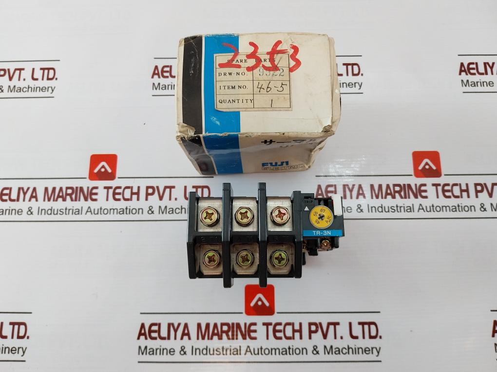Fuji Electric Tr-3n Thermal Overload Relay