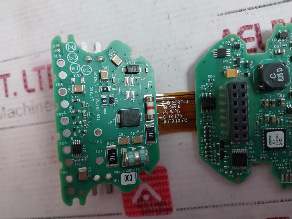 Honeywell 50085083-702 Temperature Transmitter Pcb Card 94v - Image 4