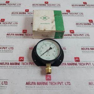 Ik Instruments 100-P-B Pressure Gauge 100psi