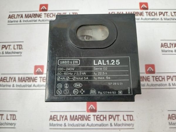 Landis & Gyr Lal1.25 Oil Burner Controller 240v