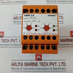 Minilec Vmr D2 Voltage Monitoring Relay 240 V