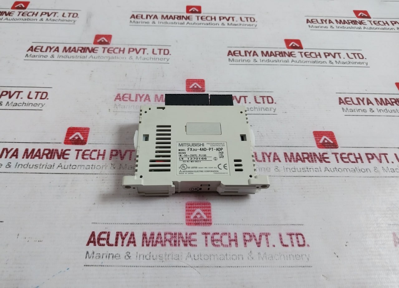 Mitsubishi Electric Melsec Fx3u-4ad-Pt-Adp Analog Input Module 24v - Image 4