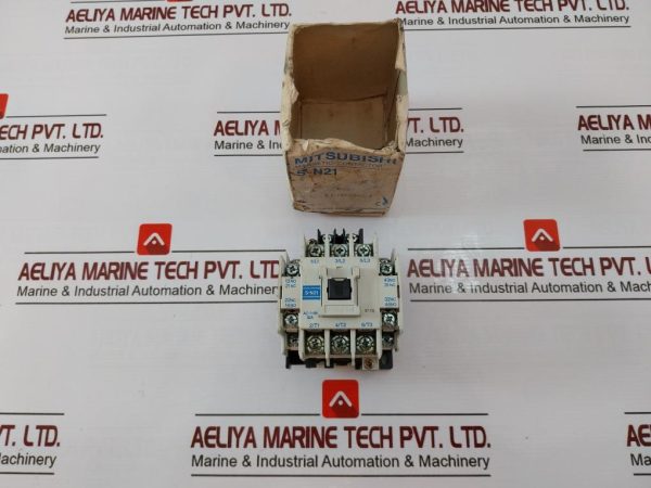 Mitsubishi Electric S-N21 Magnetic Contactor 110v