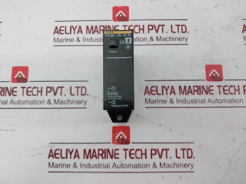 Omron E3jm-10l-G-N Photoelectric Sensor 240v