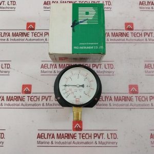 Pro-Instrument P100 C-B 3” Pressure Gauge 70psi