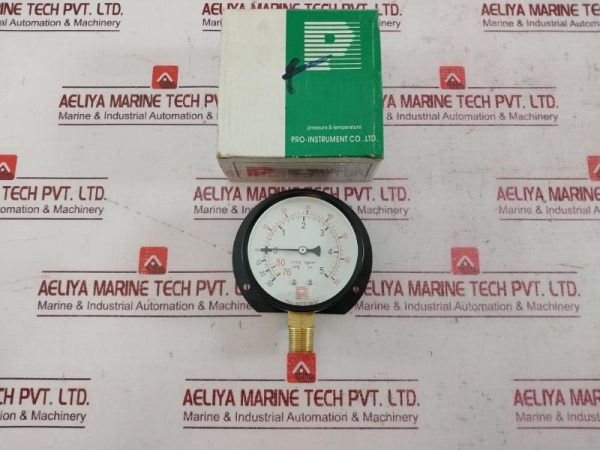 Pro-Instrument P100 C-B 3” Pressure Gauge 70psi