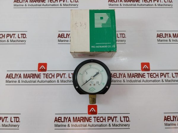 Pro-Instrument P100 P-B 3” Pressure Gauge