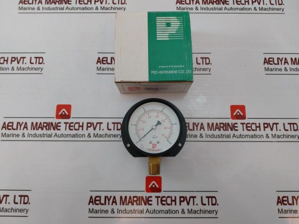 Pro-Instrument P100 P-B 3” Pressure Gauge