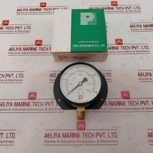 Pro-Instrument P100 P-B 4” Pressure Gauge 300psi