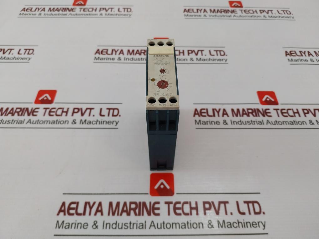 Siemens 7pu4520-2an30 Timing Relay 240v