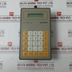 Siemens Op 393-Iii Operator Panel