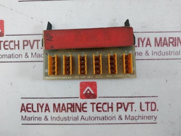 Skarpenord Cc-200 Printed Circuit Board Ncab 2 94v