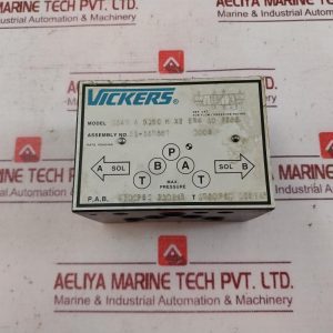 Vickers Dg4v 4 016c M X2 Er4 10 S585 Directional Control Valve 310 Bar