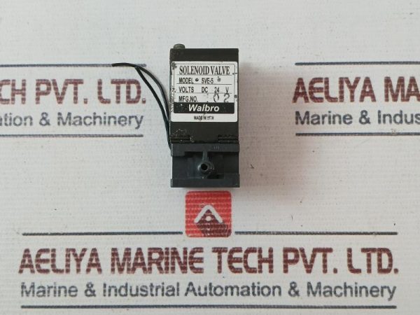 Walbro Sve-5 Solenoid Valve 24v