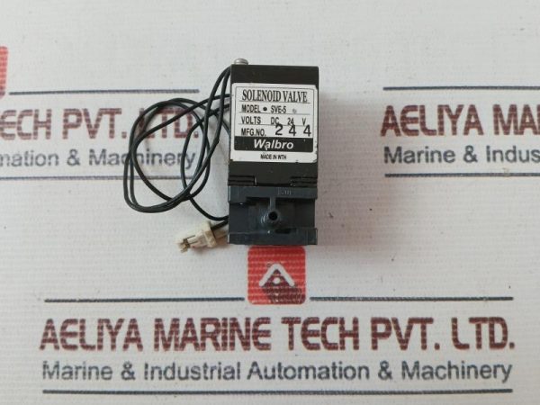 Walbro Sve-5 Solenoid Valve 24v