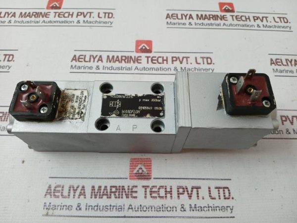 Wandfluh Sis45v-G24-M64 Solenoid Valve 24v