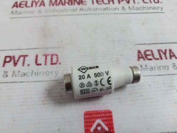 Weber 20a 500v Fuse