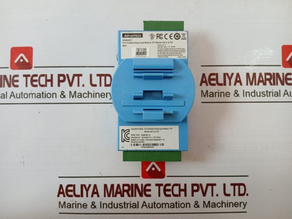 Advantech Adam-6017 8-Ch Isolated Analog Input Modbus Tcp Module With 2-Ch Do 30v