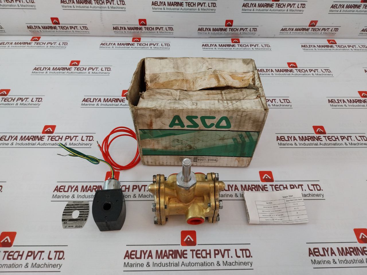 Asco Ef8316g066 Solenoid Valve 165°C