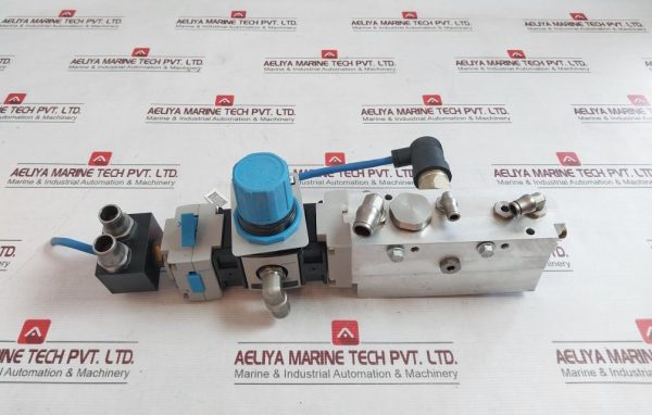 Abb 3hnm 06880-1 Pneumatic Service-Unit Control Valve Assembly 
