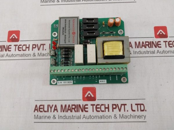 Advanced Systek 1651301 Arm Interlock-Antispill Module 230v