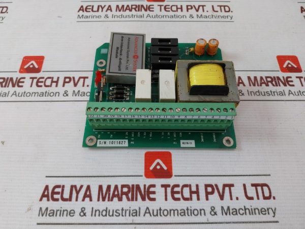 Advanced System 1651301 Arm Interlock-Antispill Module - Image 3