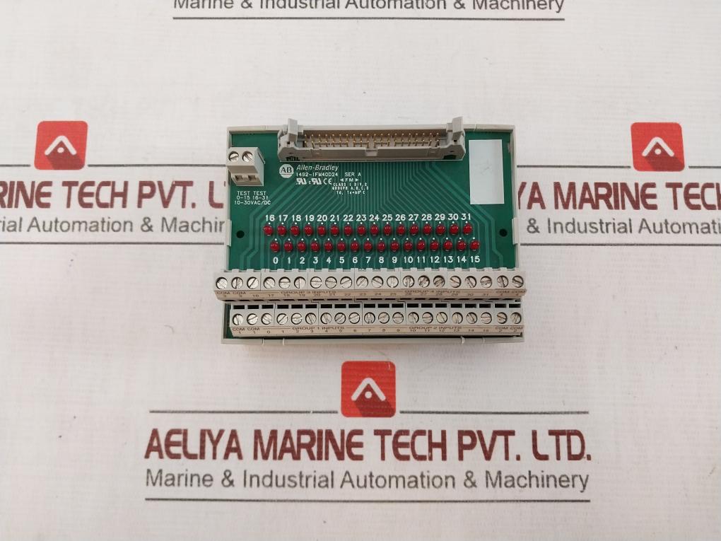 Allen-Bradley 1492-Ifm40d24 Digital Interface IO Module 30v