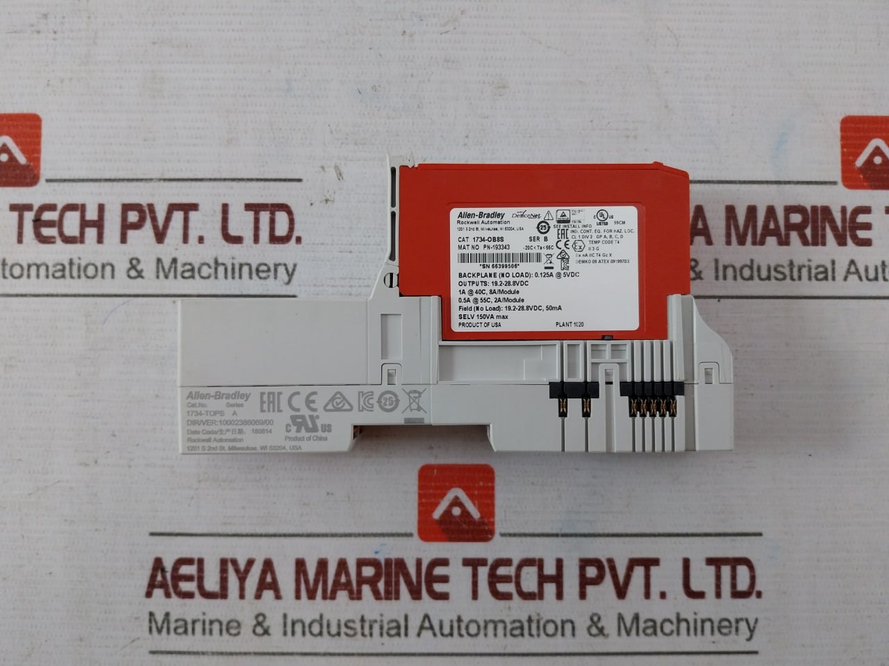 Allen-Bradley 1734-Ob8s Safety Source Output Module 24v - Image 5