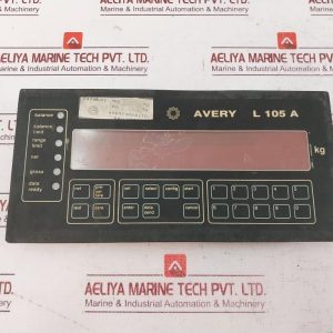 Avery L105a Digital Indicator (Only Front Panel) Capacity