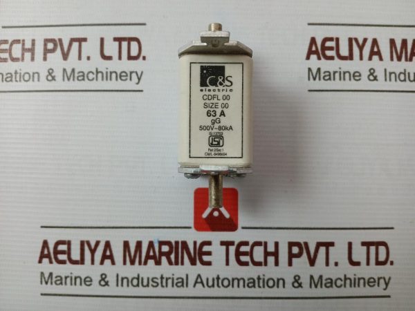 C&S Electric Cdfl 00 Fuse 500v