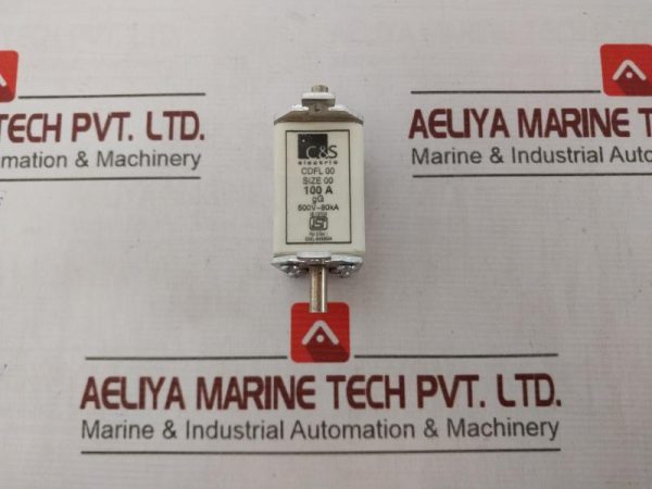 C&S Electric Cdfl 00 Fuse 500v