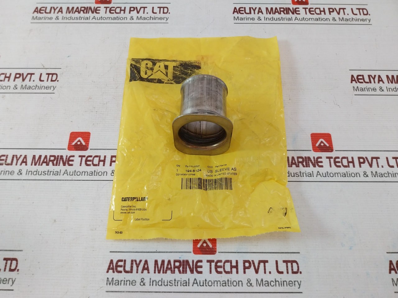 Caterpillar 194-8124 Sleeve Assembly - Image 6