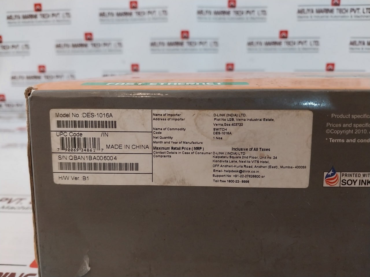 D-Link Des-1016a Switch 240v - Image 6