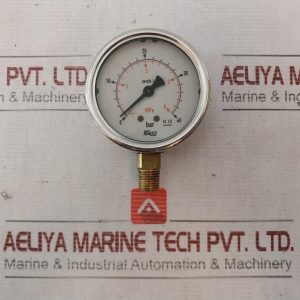 Daho En 837-1 Pressure Gauge 40 Bar