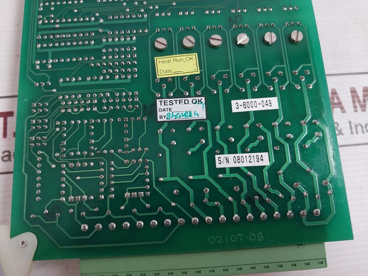 Daniel 4-6000-036 Enhanced I/O Module Pcb - Image 6