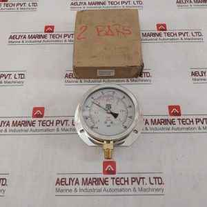 Duro United 40-400fg02l Pressure Gauge 30psi