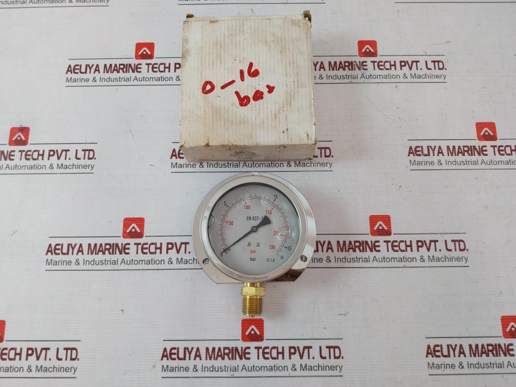 En 837-1 Pressure Gauge