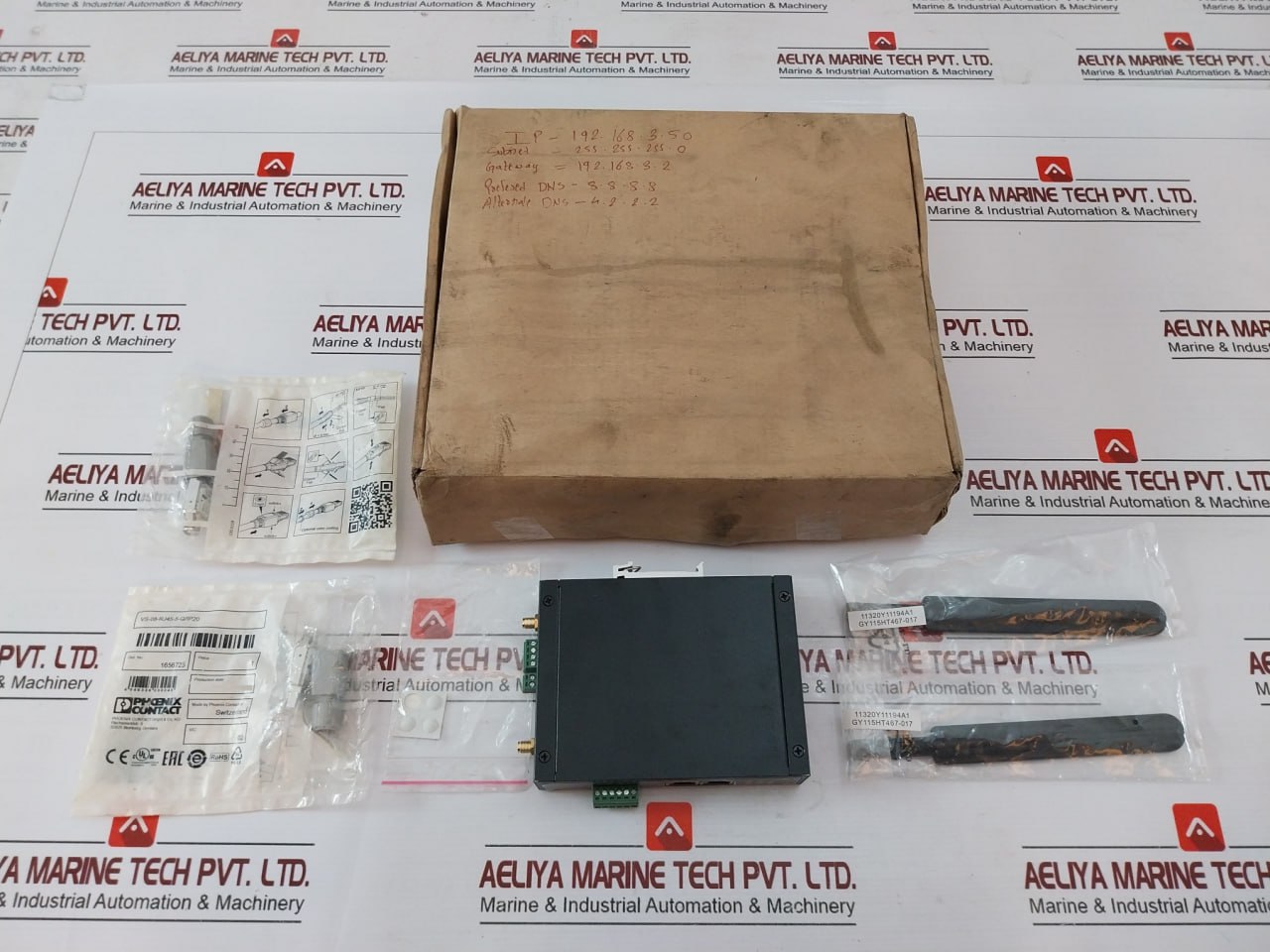 Etherwan Ew50-Eus Industrial Lte Cellular Gateway 36v