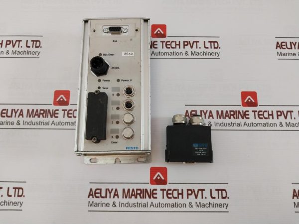 Festo Cp-Fb13-E Compact Performance Fieldbus Controller Module Bus Node