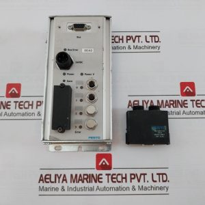 Festo Cp-Fb13-E Pneumatic Field Bus Node Module With Connector 24v