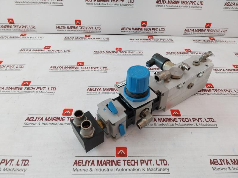 Festo Hea-M2-G1/2 Pneumatic Manual On/Off Valves G Thread - Image 3