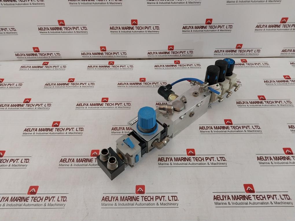 Festo Hea-M2-G1/2 Pneumatic Service‐Unit Assy Air Prep Manifold 210psi - Image 3