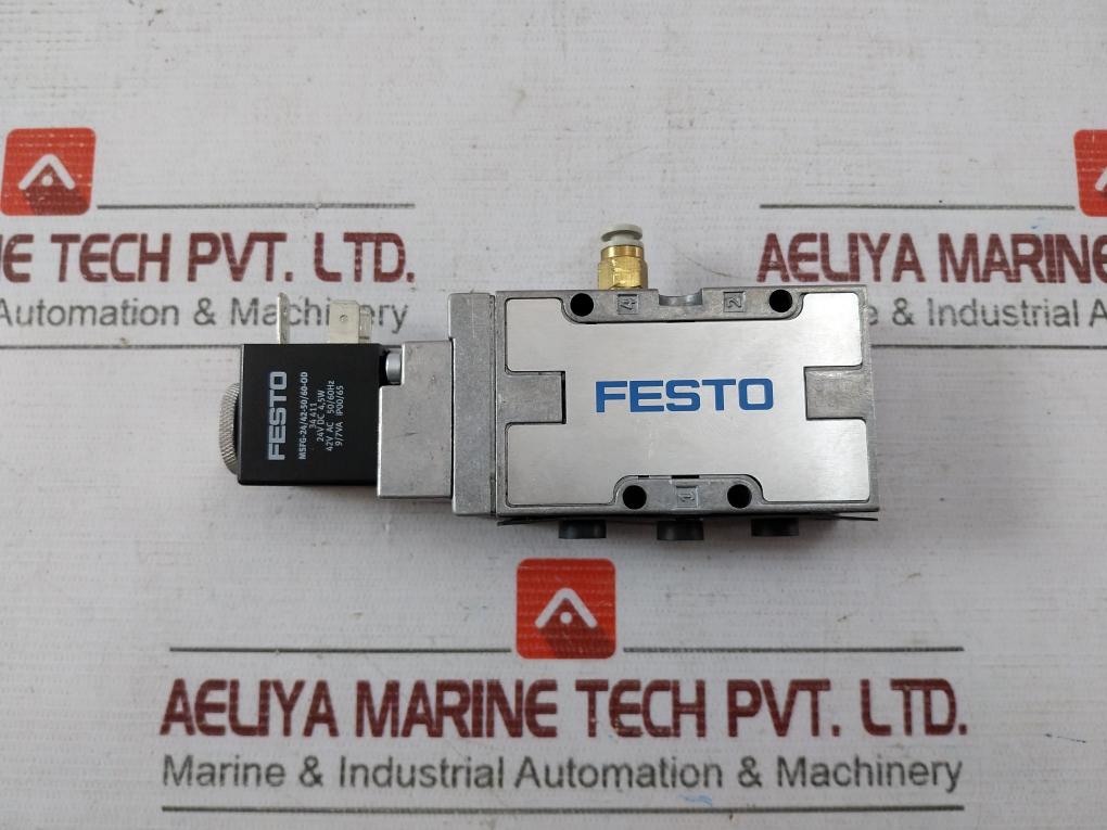 Festo Mfh-5-18-B Pneumatic Solenoid Valve 42v
