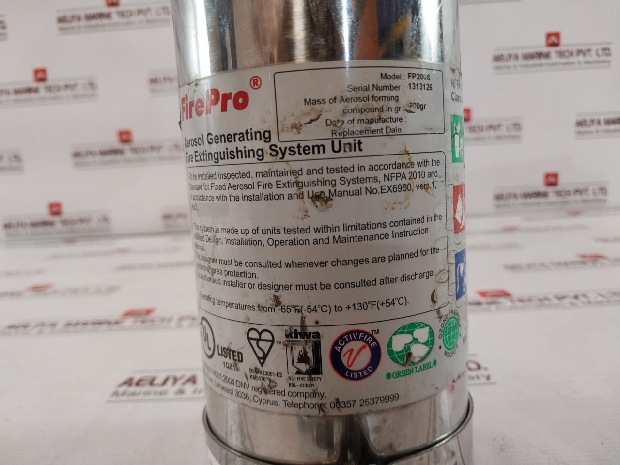 Firepro Fp200s Aerosol Generating Fire Extinguishing System Unit - Image 8