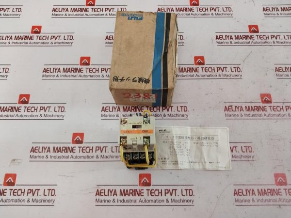 Fuji Electric Sh-4V Latch Type Magnetic Contactor With Auxiliary Relay 110v